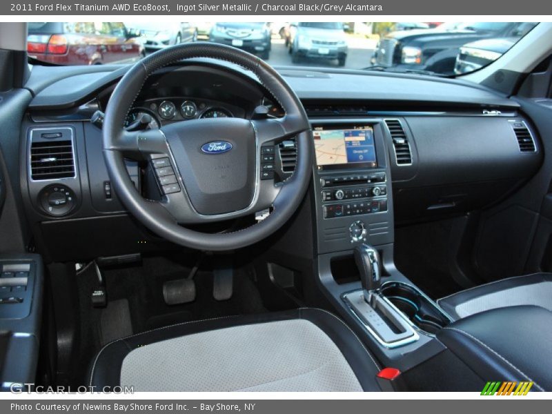 Dashboard of 2011 Flex Titanium AWD EcoBoost