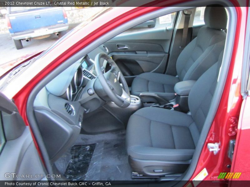 Crystal Red Metallic / Jet Black 2012 Chevrolet Cruze LT