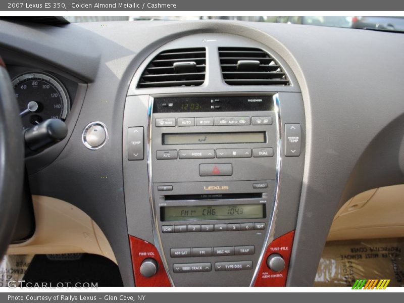 Golden Almond Metallic / Cashmere 2007 Lexus ES 350