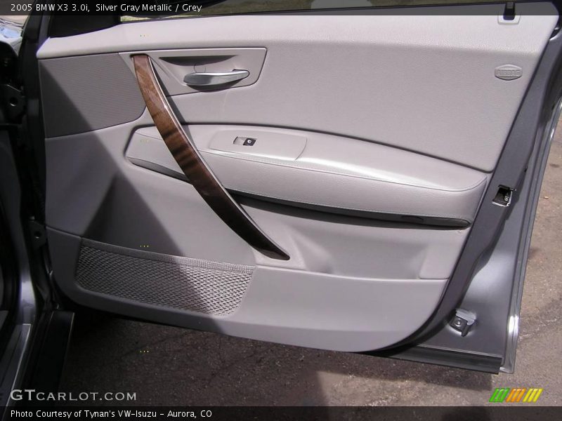 Silver Gray Metallic / Grey 2005 BMW X3 3.0i