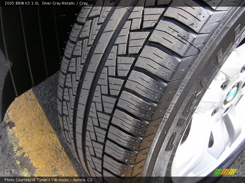Silver Gray Metallic / Grey 2005 BMW X3 3.0i