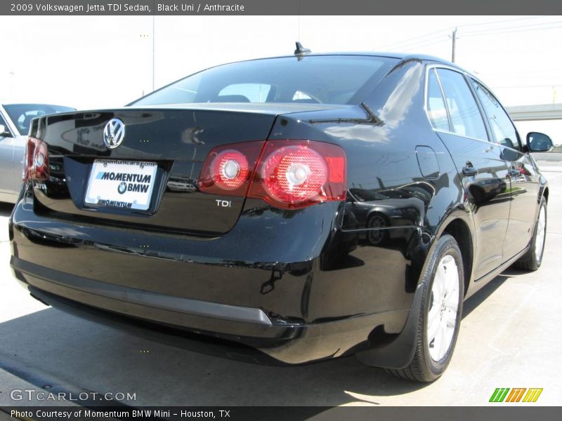 Black Uni / Anthracite 2009 Volkswagen Jetta TDI Sedan