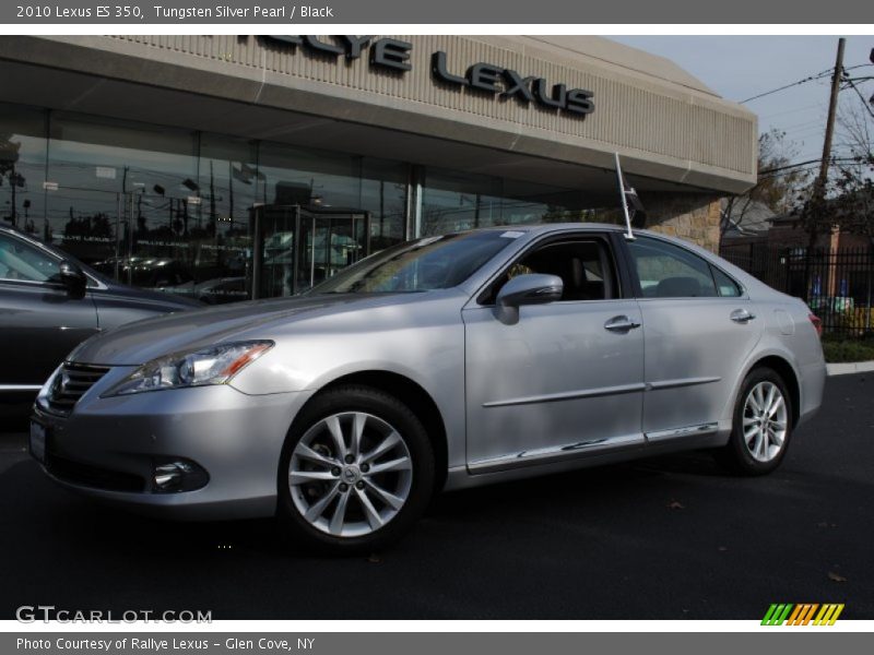 Tungsten Silver Pearl / Black 2010 Lexus ES 350