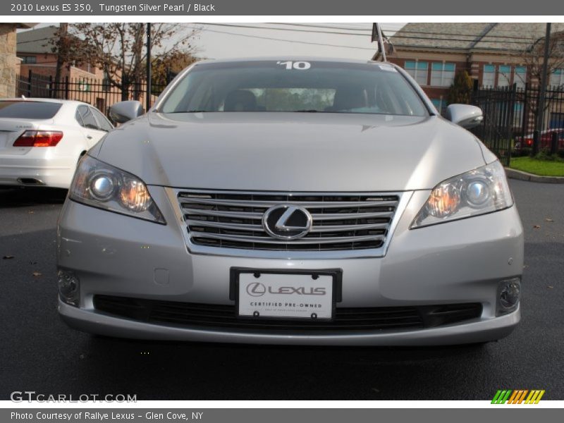 Tungsten Silver Pearl / Black 2010 Lexus ES 350