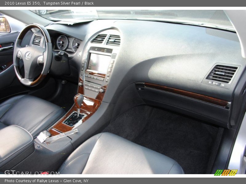 Tungsten Silver Pearl / Black 2010 Lexus ES 350