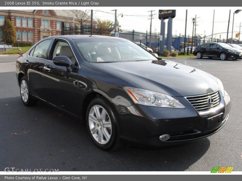 Smoky Granite Mica / Light Gray 2008 Lexus ES 350