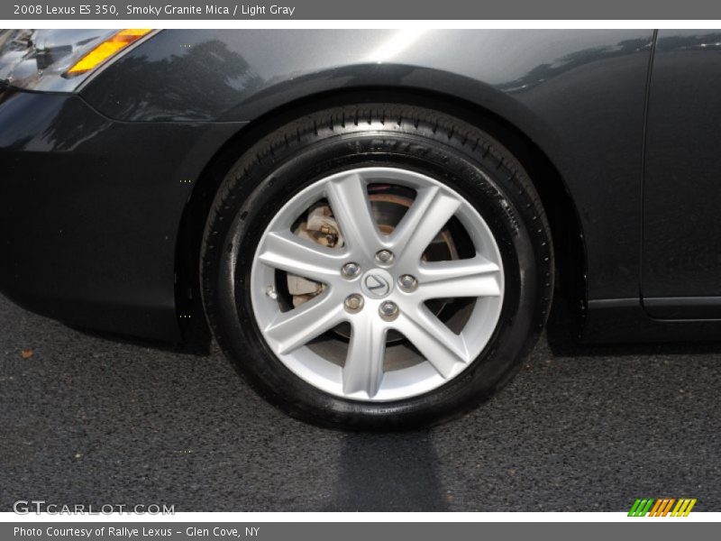 Smoky Granite Mica / Light Gray 2008 Lexus ES 350