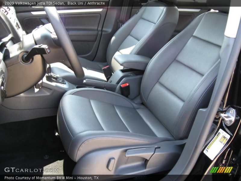 Black Uni / Anthracite 2009 Volkswagen Jetta TDI Sedan