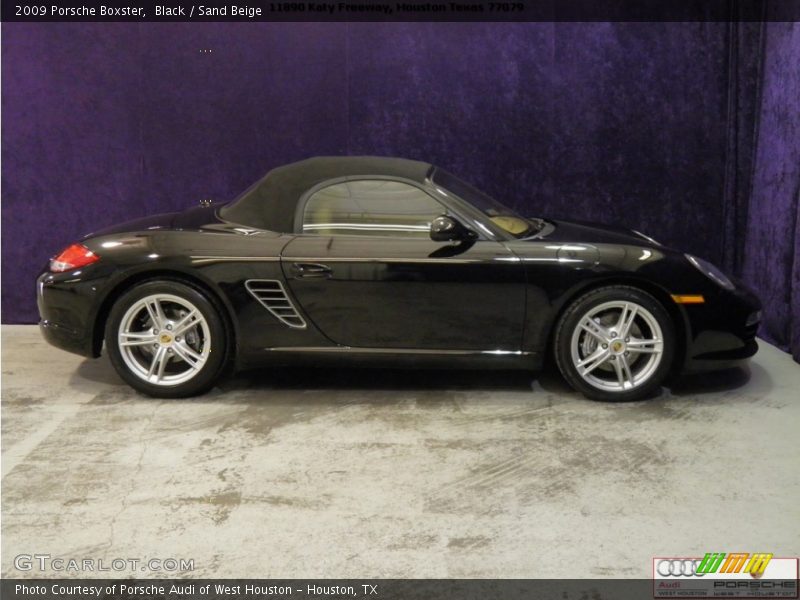 Black / Sand Beige 2009 Porsche Boxster