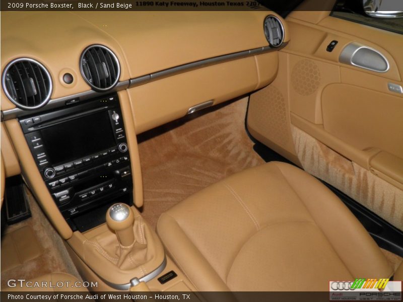 Black / Sand Beige 2009 Porsche Boxster