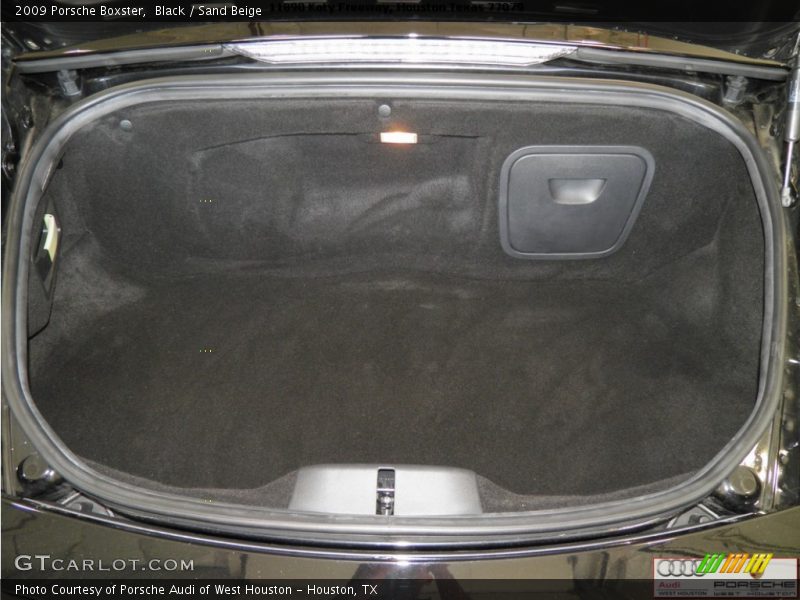Black / Sand Beige 2009 Porsche Boxster