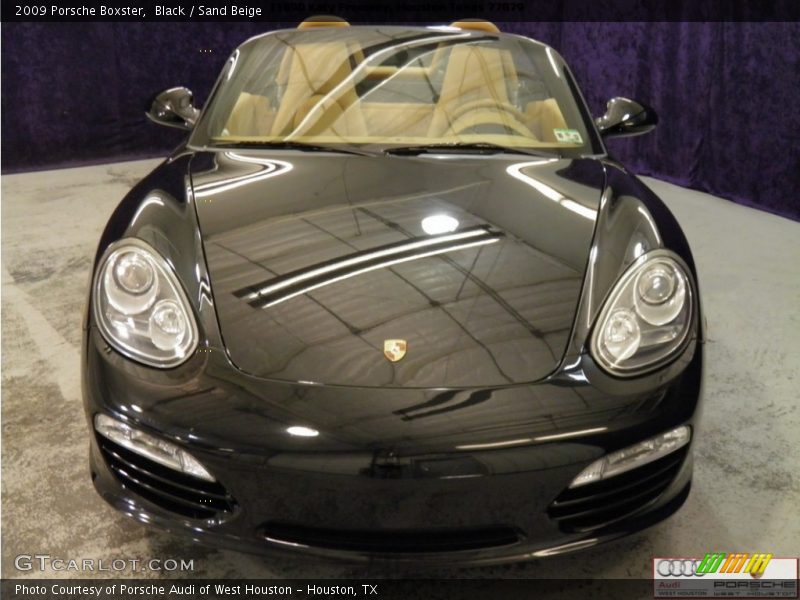 Black / Sand Beige 2009 Porsche Boxster