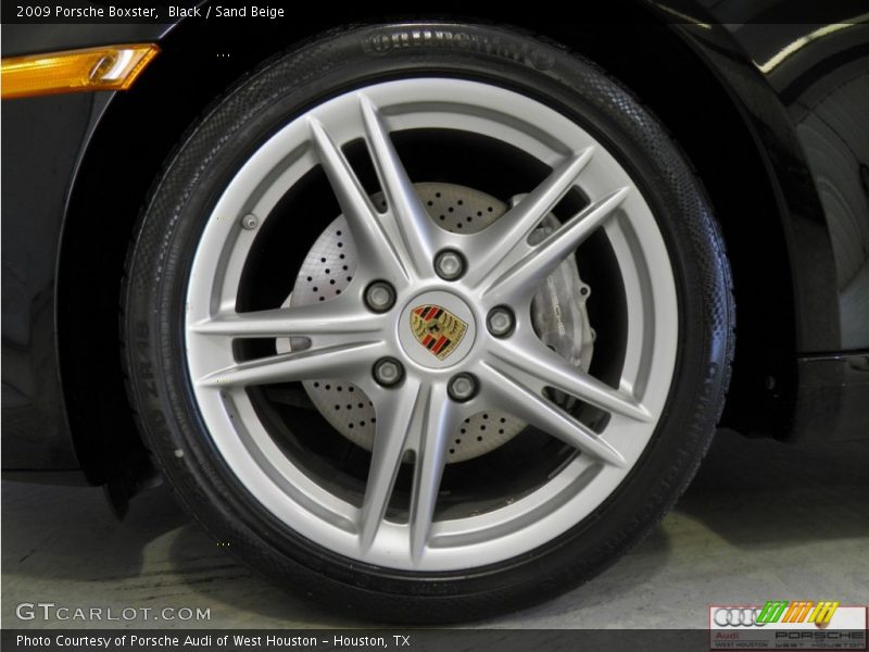 Black / Sand Beige 2009 Porsche Boxster