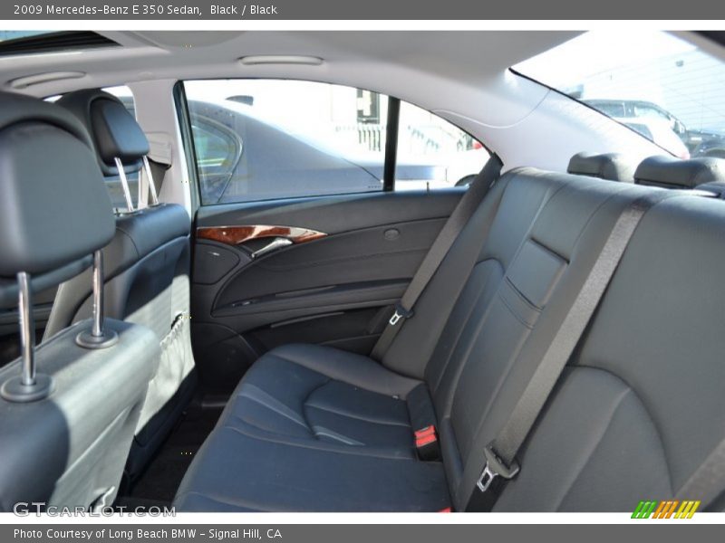 Black / Black 2009 Mercedes-Benz E 350 Sedan