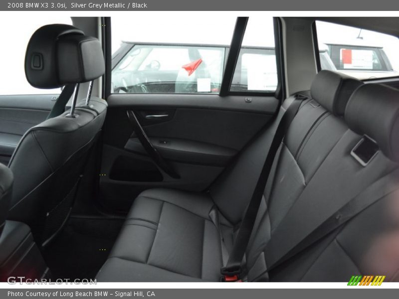 Silver Grey Metallic / Black 2008 BMW X3 3.0si