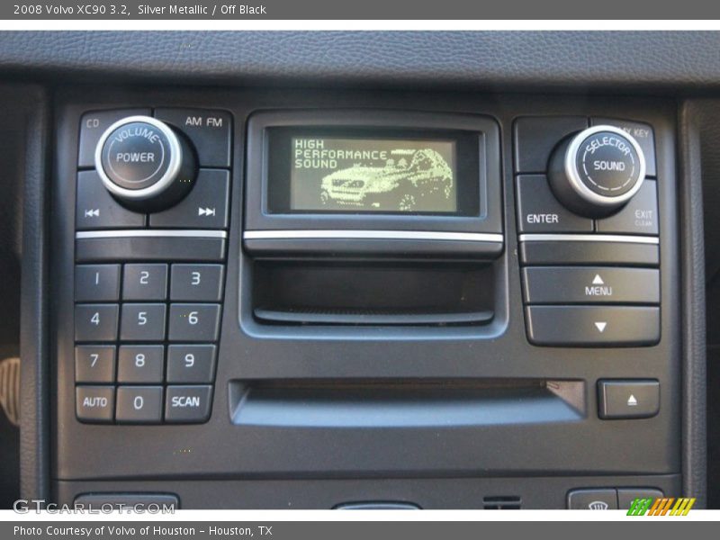 Silver Metallic / Off Black 2008 Volvo XC90 3.2