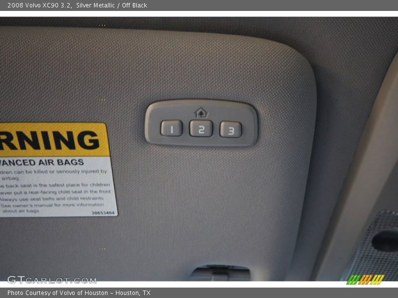 Silver Metallic / Off Black 2008 Volvo XC90 3.2