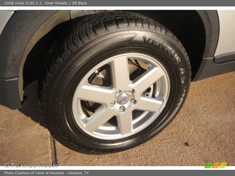 Silver Metallic / Off Black 2008 Volvo XC90 3.2