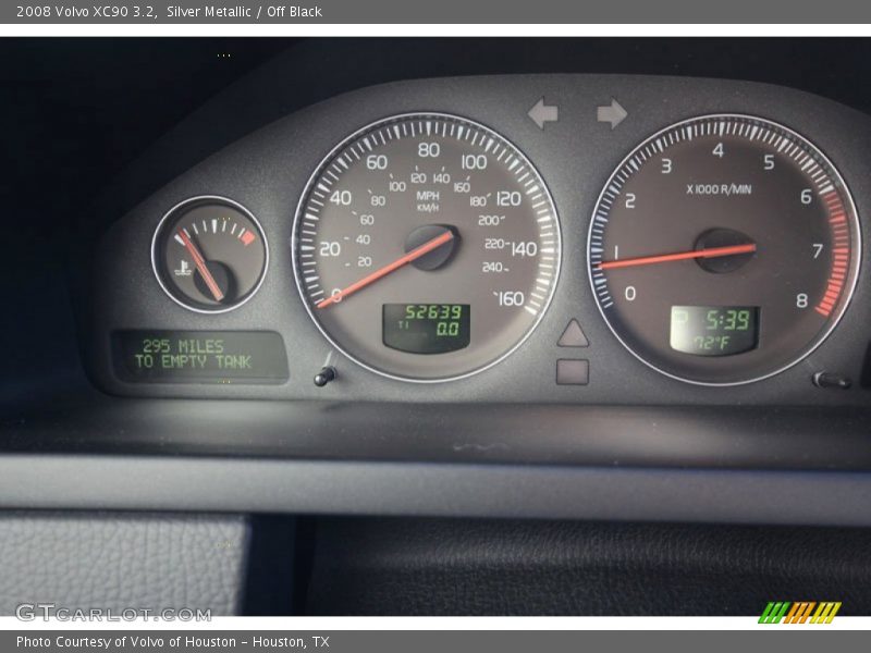 Silver Metallic / Off Black 2008 Volvo XC90 3.2