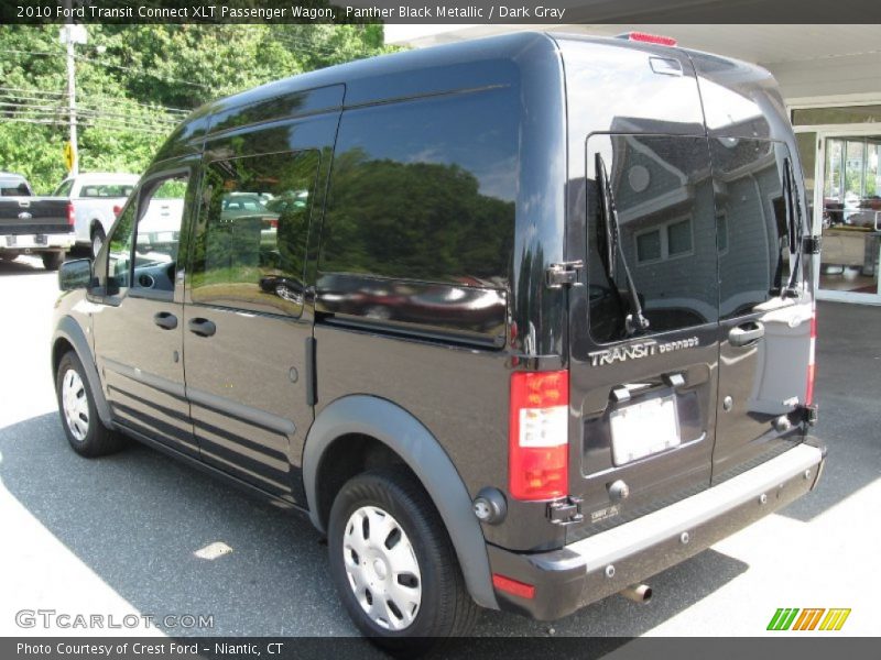 Panther Black Metallic / Dark Gray 2010 Ford Transit Connect XLT Passenger Wagon