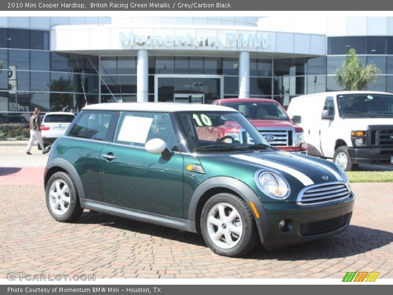 British Racing Green Metallic / Grey/Carbon Black 2010 Mini Cooper Hardtop