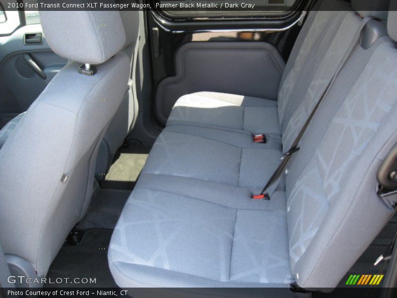 Panther Black Metallic / Dark Gray 2010 Ford Transit Connect XLT Passenger Wagon