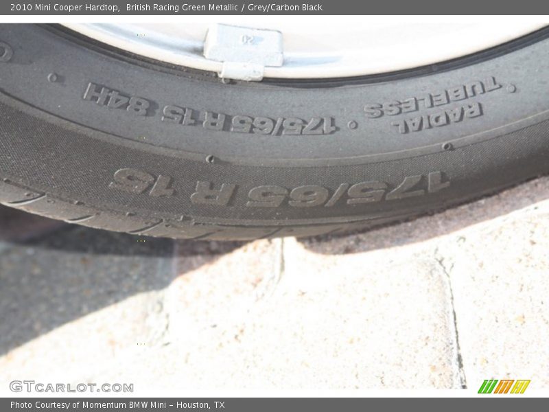 British Racing Green Metallic / Grey/Carbon Black 2010 Mini Cooper Hardtop