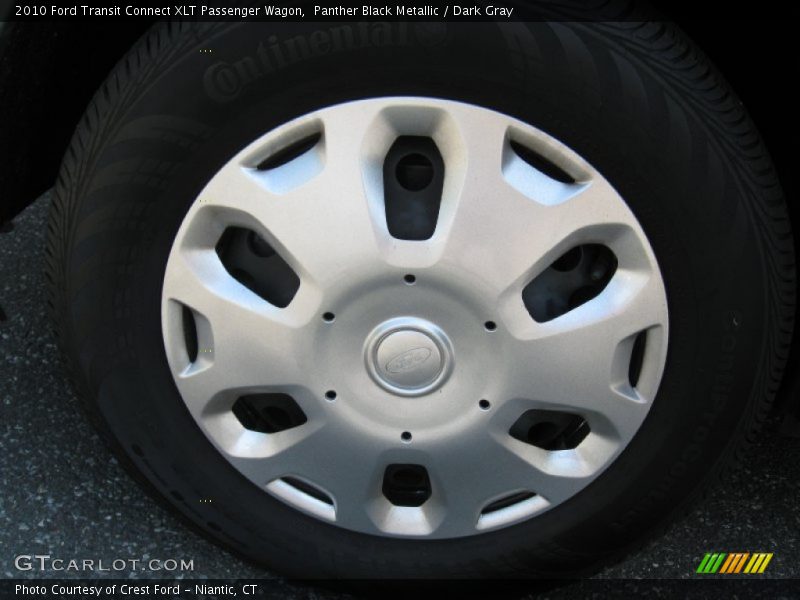 Panther Black Metallic / Dark Gray 2010 Ford Transit Connect XLT Passenger Wagon