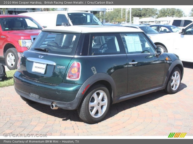 British Racing Green Metallic / Grey/Carbon Black 2010 Mini Cooper Hardtop