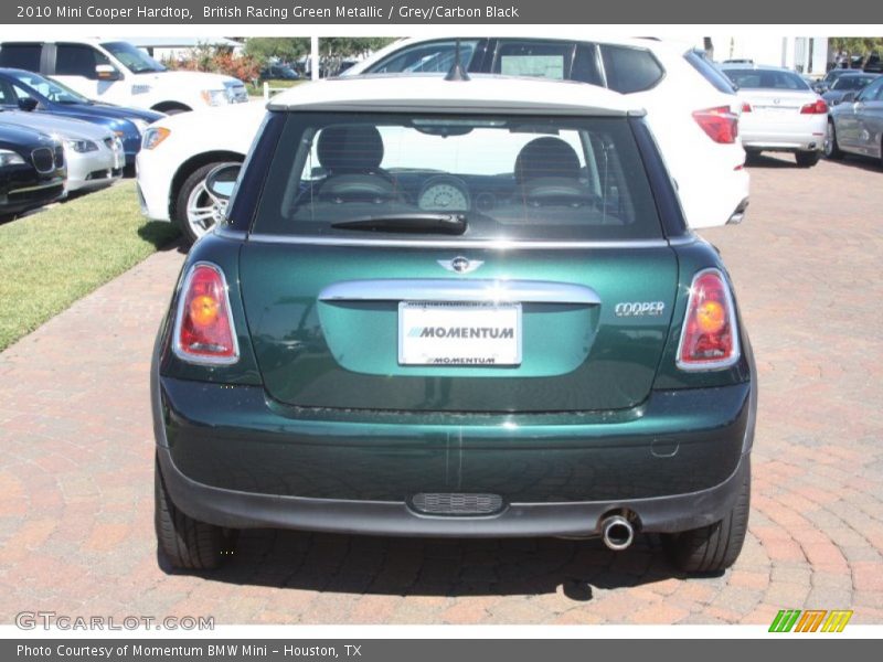 British Racing Green Metallic / Grey/Carbon Black 2010 Mini Cooper Hardtop