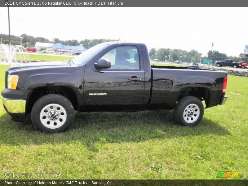 Onyx Black / Dark Titanium 2011 GMC Sierra 1500 Regular Cab