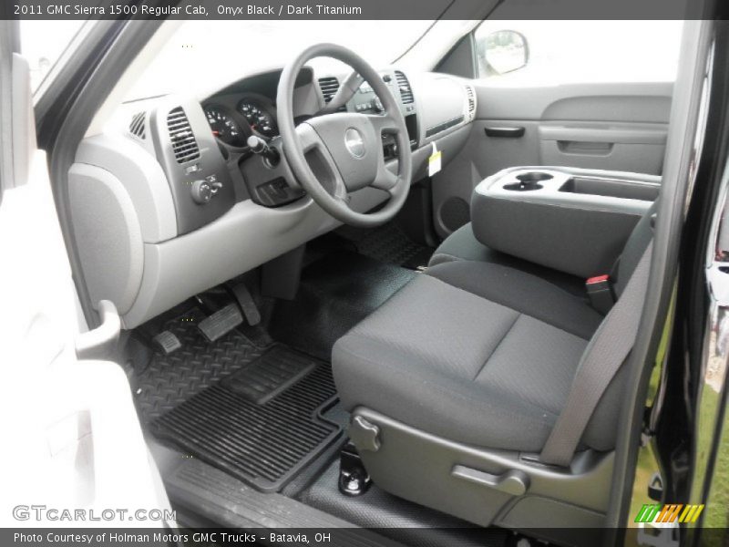Onyx Black / Dark Titanium 2011 GMC Sierra 1500 Regular Cab