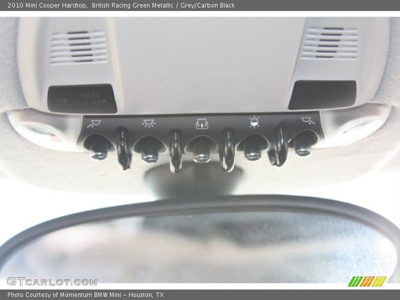 British Racing Green Metallic / Grey/Carbon Black 2010 Mini Cooper Hardtop