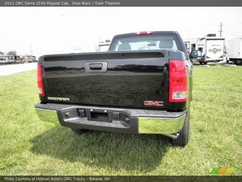 Onyx Black / Dark Titanium 2011 GMC Sierra 1500 Regular Cab