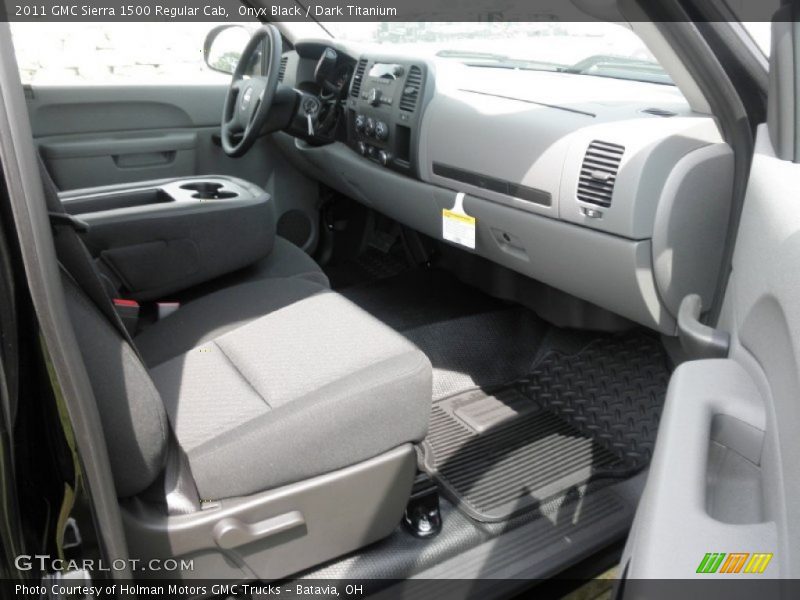 Onyx Black / Dark Titanium 2011 GMC Sierra 1500 Regular Cab