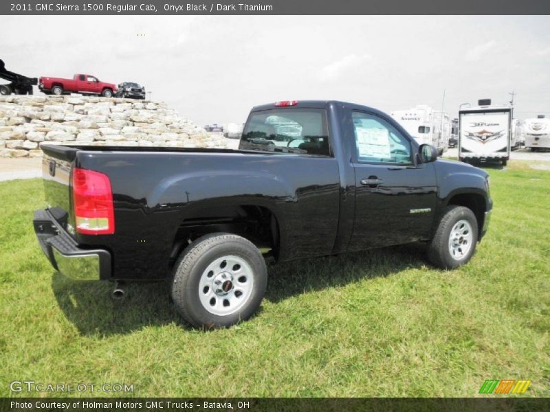 Onyx Black / Dark Titanium 2011 GMC Sierra 1500 Regular Cab