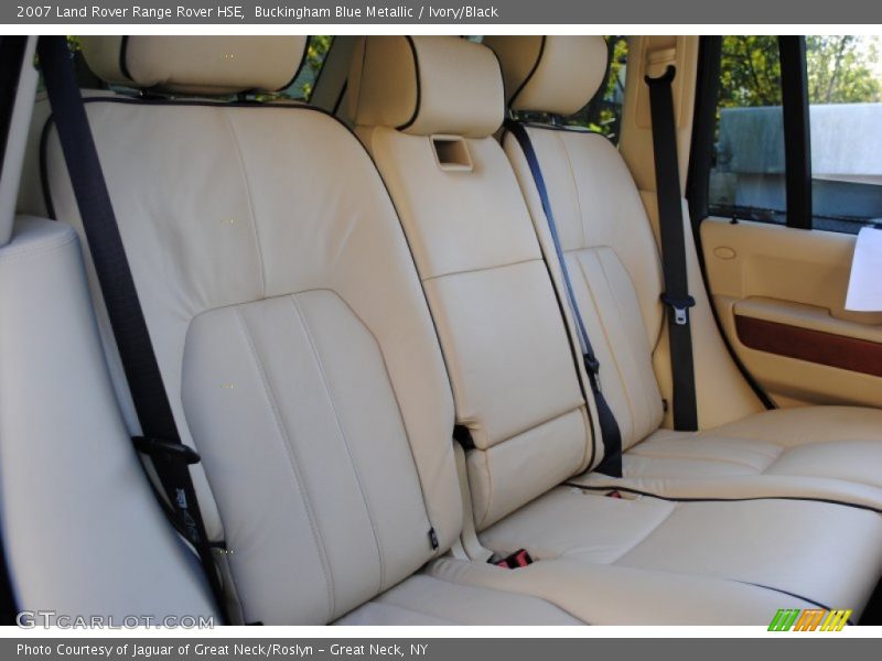 Buckingham Blue Metallic / Ivory/Black 2007 Land Rover Range Rover HSE