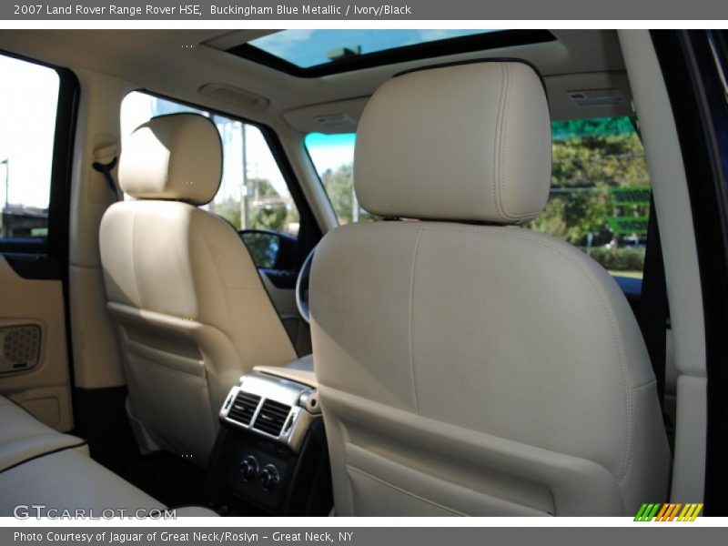 Buckingham Blue Metallic / Ivory/Black 2007 Land Rover Range Rover HSE