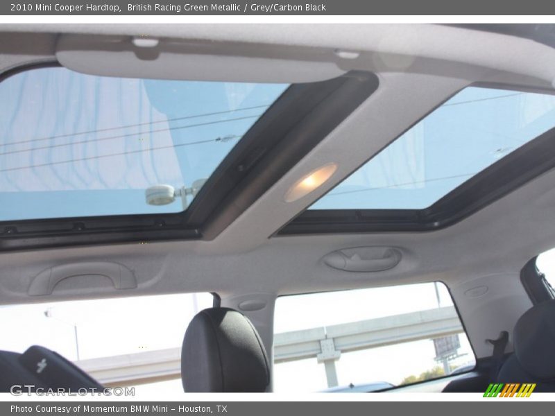 British Racing Green Metallic / Grey/Carbon Black 2010 Mini Cooper Hardtop
