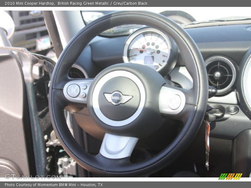 British Racing Green Metallic / Grey/Carbon Black 2010 Mini Cooper Hardtop