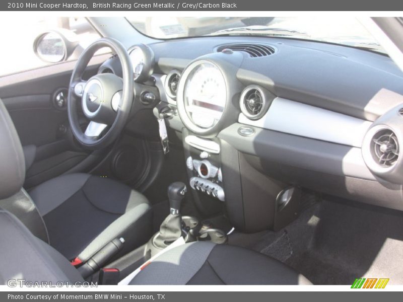 British Racing Green Metallic / Grey/Carbon Black 2010 Mini Cooper Hardtop