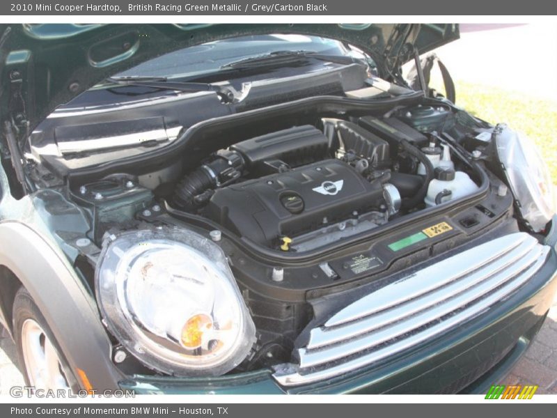 British Racing Green Metallic / Grey/Carbon Black 2010 Mini Cooper Hardtop