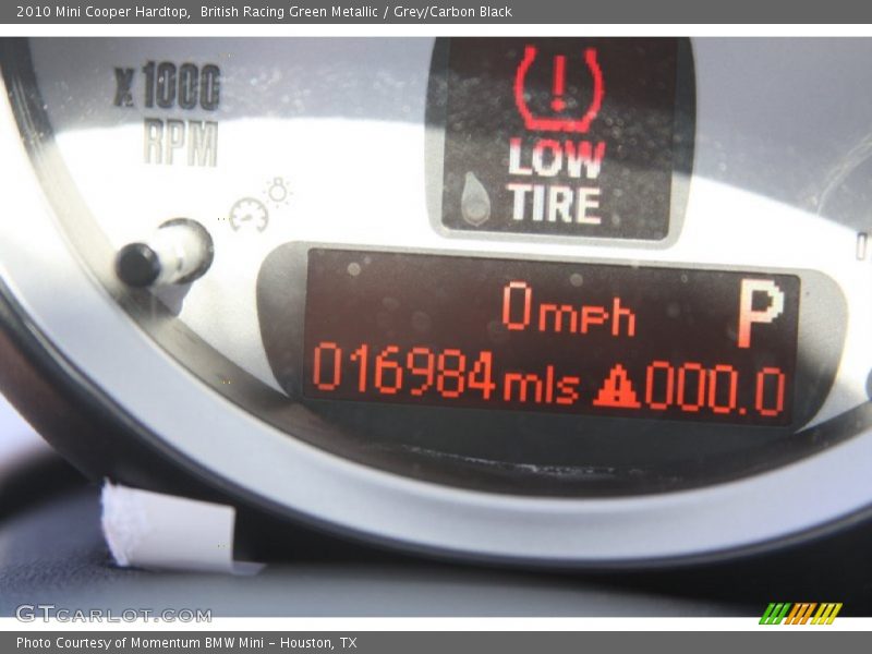 British Racing Green Metallic / Grey/Carbon Black 2010 Mini Cooper Hardtop