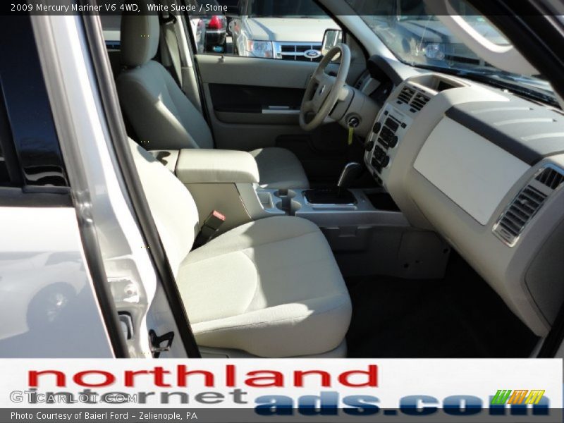 White Suede / Stone 2009 Mercury Mariner V6 4WD