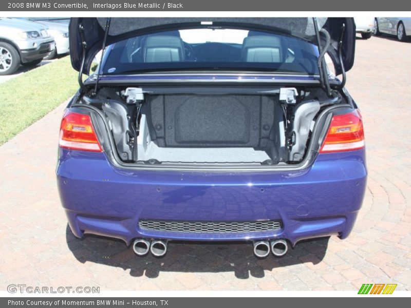 Interlagos Blue Metallic / Black 2008 BMW M3 Convertible