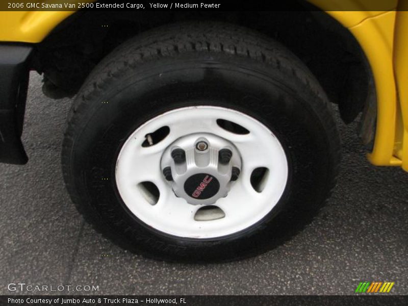 Yellow / Medium Pewter 2006 GMC Savana Van 2500 Extended Cargo