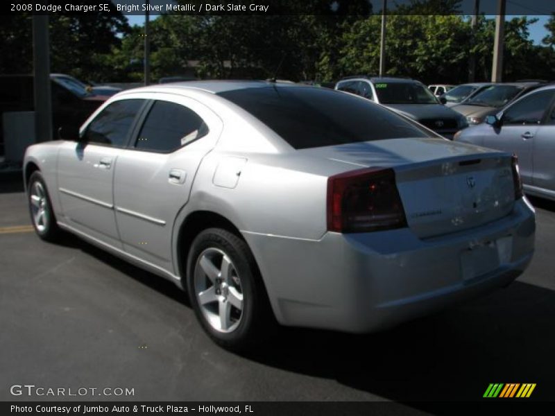 Bright Silver Metallic / Dark Slate Gray 2008 Dodge Charger SE
