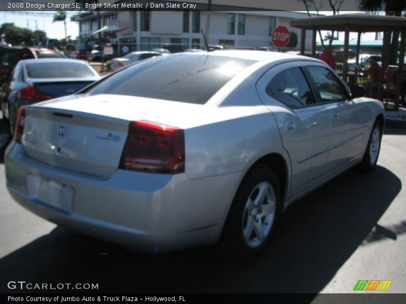 Bright Silver Metallic / Dark Slate Gray 2008 Dodge Charger SE
