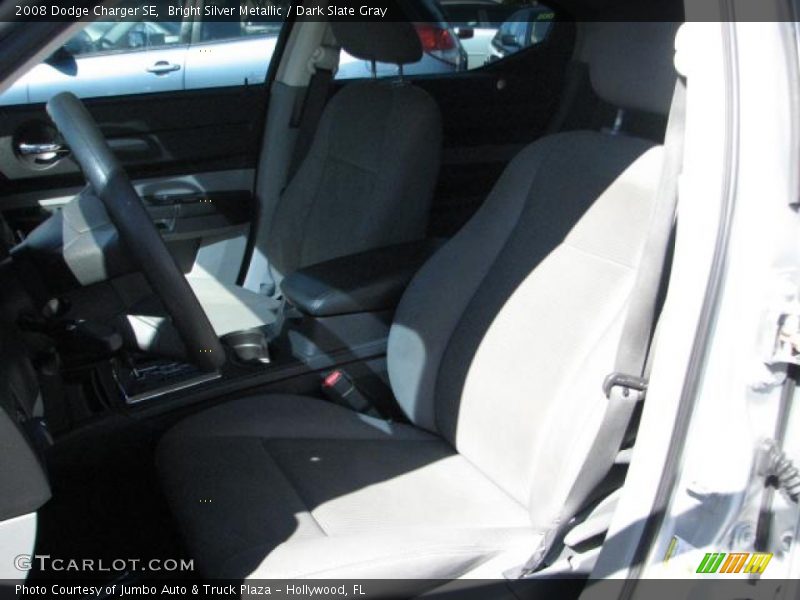 Bright Silver Metallic / Dark Slate Gray 2008 Dodge Charger SE