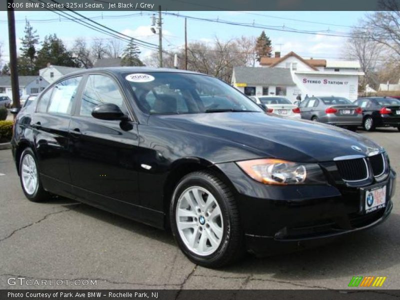 Jet Black / Grey 2006 BMW 3 Series 325xi Sedan